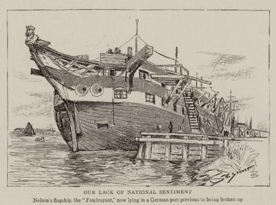 Le Vaisseau Amiral de Nelson Le Foudroyant - Stoewer Willy